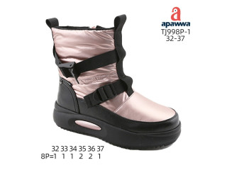 Дутики Apawwa TJ998P-1 pink 32-37