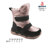 Дутики Apawwa TJ996P-1 black-pink 27-32