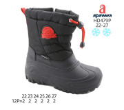 Дутики Apawwa HD479P black-red 22-27