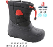 Дутики Apawwa HD480P black-red 28-33