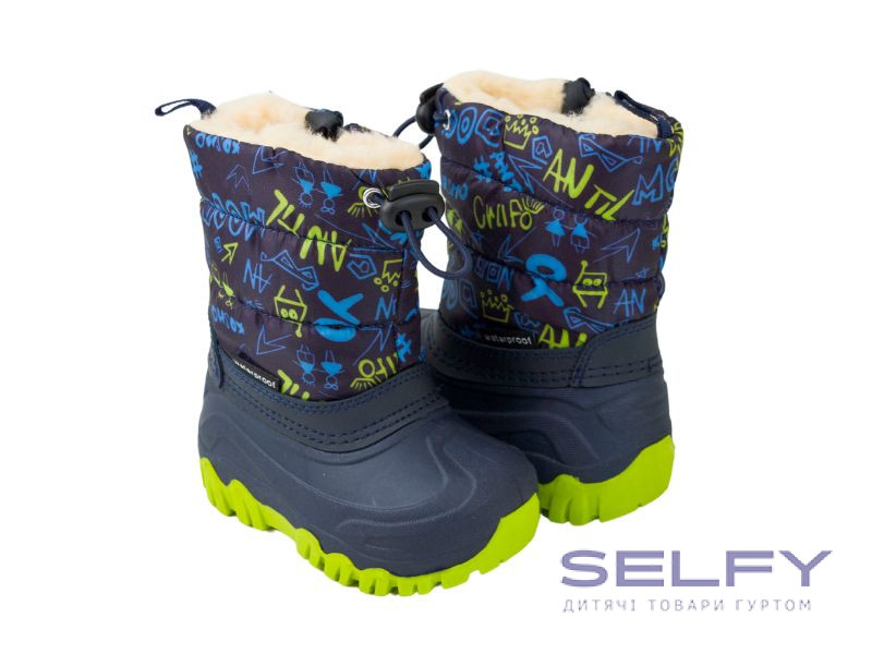 Дутики Apawwa HD483P navy 22-27, Фото 1