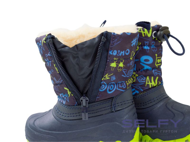 Дутики Apawwa HD483P navy 22-27, Фото 3