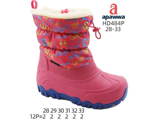 Дутики Apawwa HD484P fuchsia 28-33