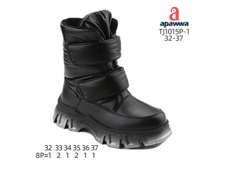 Дутики Apawwa TJ1015P-1 black 32-37