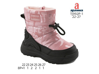 Дутики Apawwa TJ992P-1 pink 22-27