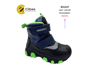 Дутики Clibee HA547 blue-green 22-27