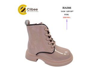 Черевики зимові Clibee HA566 pink 21-26