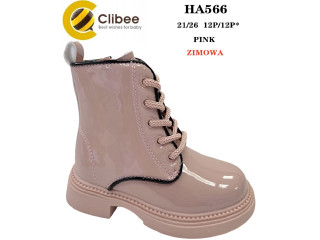 Черевики зимові Clibee HA566 pink 21-26