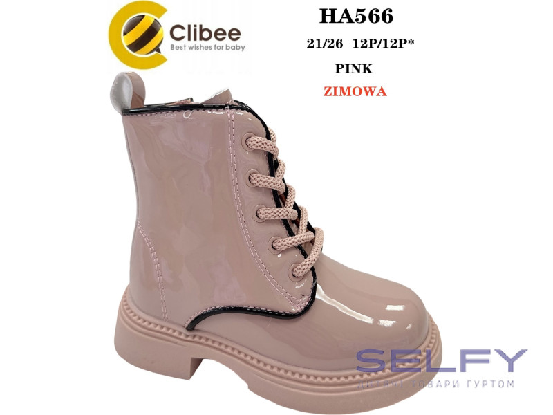 Черевики зимові Clibee HA566 pink 21-26, Фото 1