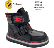 Дутики Clibee HB526 black-red 27-32