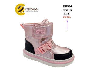 Дутики Clibee HB526 pink 27-32