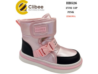 Дутики Clibee HB526 pink 27-32