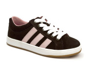 Кросівки Ш-527 коричневі, замш, сітка, шкіра 31-39