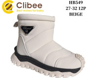 Черевики зимові Clibee HB549 rice 27-32
