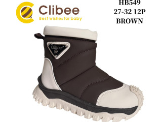 Черевики зимові Clibee HB549 brown 27-32