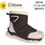 Черевики зимові Clibee HB549 brown 27-32