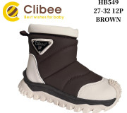 Черевики зимові Clibee HB549 brown 27-32