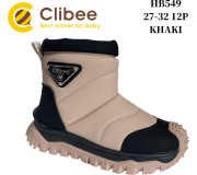 Черевики зимові Clibee HB549 khaki 27-32