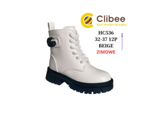 Черевики зимові Clibee HC536 beige 32-37