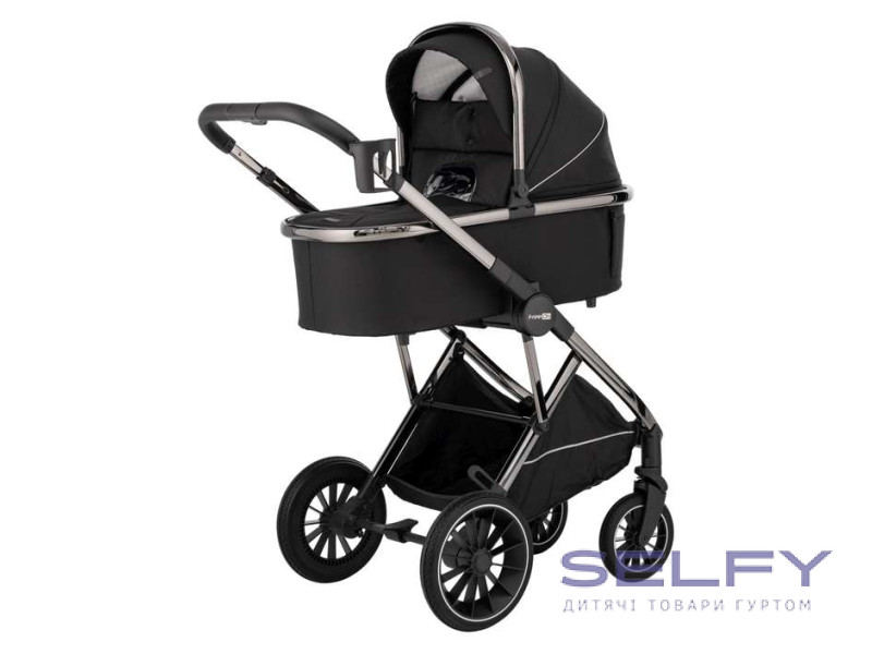 Коляска для дитини універсальна 3 в 1 FreeON Allegro, black, Фото 3