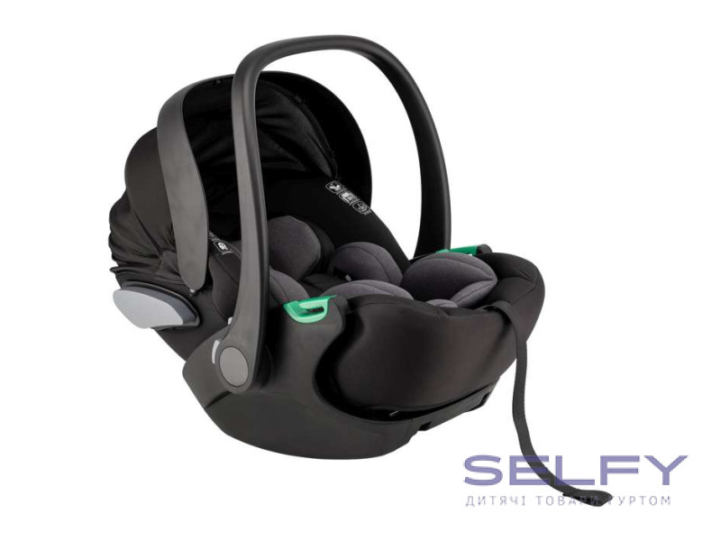 Коляска для дитини універсальна 3 в 1 FreeON Allegro, black, Фото 8