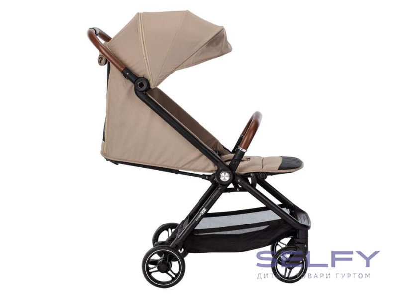 Коляска для ребенка прогулочная FreeOn Bold, beige, Фото 8