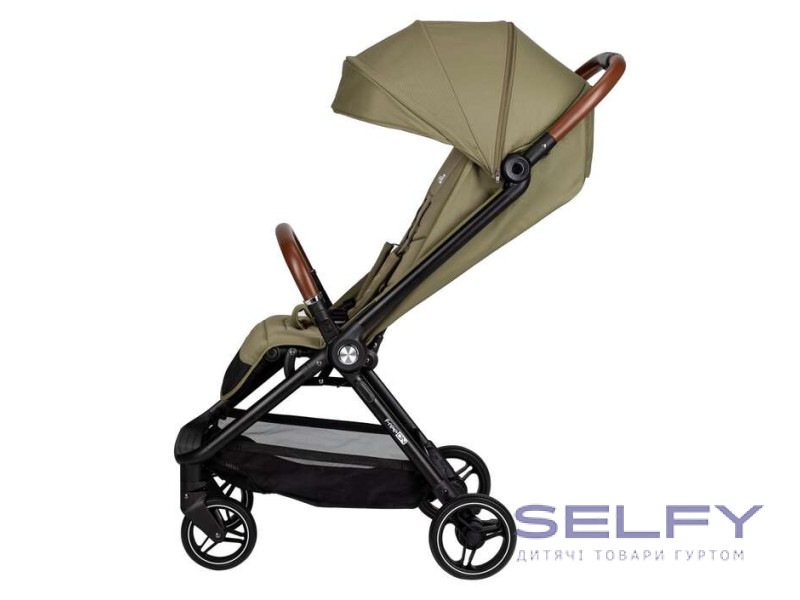 Коляска для ребенка прогулочная FreeOn Bold, khaki, Фото 5