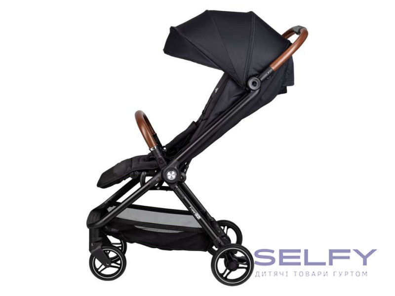 Коляска для ребенка прогулочная FreeOn Bold, black, Фото 4