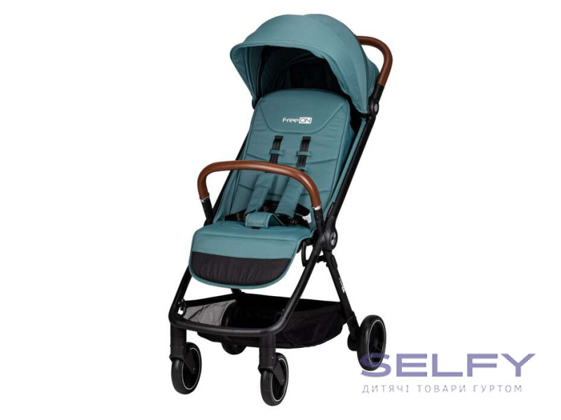 Коляска для ребенка прогулочная FreeOn Bold, powder blue, Фото 1