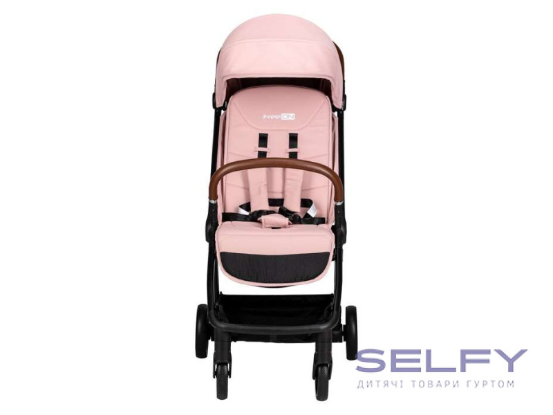 Коляска для ребенка прогулочная FreeOn Bold, powder pink, Фото 3