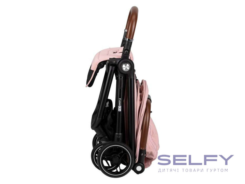 Коляска для ребенка прогулочная FreeOn Bold, powder pink, Фото 5