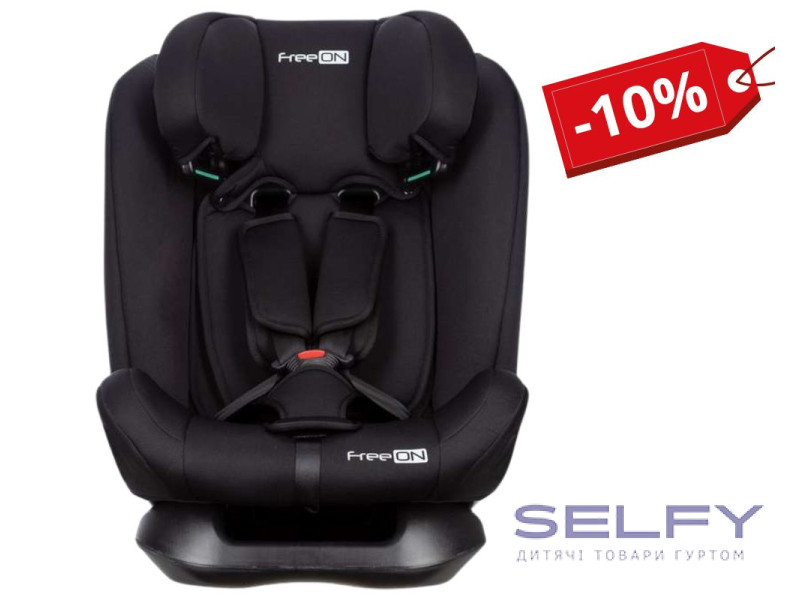 Автокрісло FreeON Pollo, i-Size 40-150 см, black, Фото 1