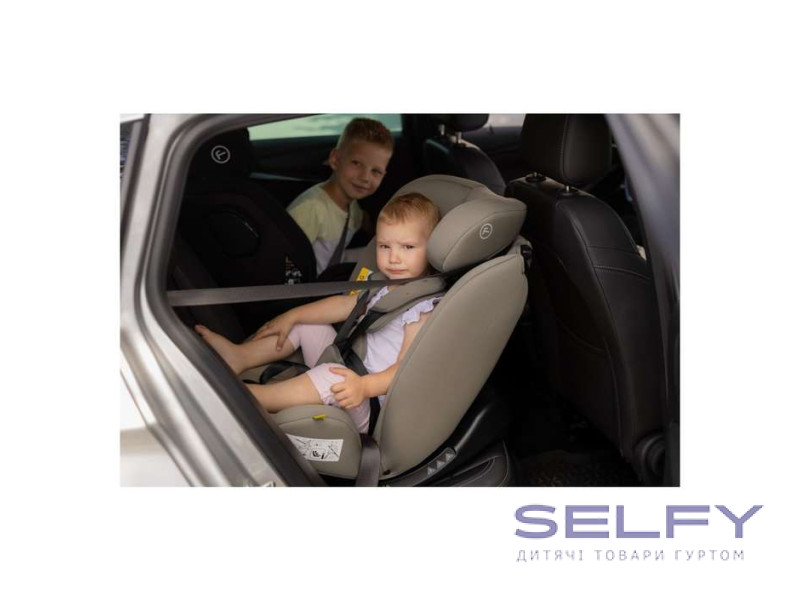 Автокрісло FreeON Pollo, i-Size 40-150 см, grey, Фото 6