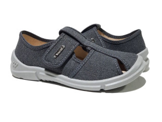 Paolo 31-32 сірий, сіра підошва