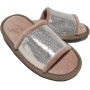Тапки N4 Memory Waldi Home 28-37 бежеві, срібло Тапки N4 Memory Waldi Home 28-37 бежеві, срібло