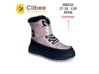 Черевики зимові Clibee HB532 pink 27-32