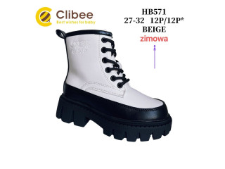 Черевики зимові Clibee HB571 beige 27-32