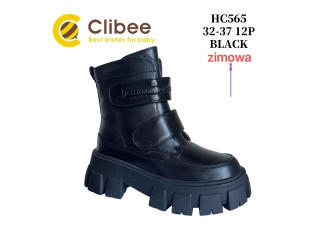 Черевики зимові Clibee HC565 black 32-37