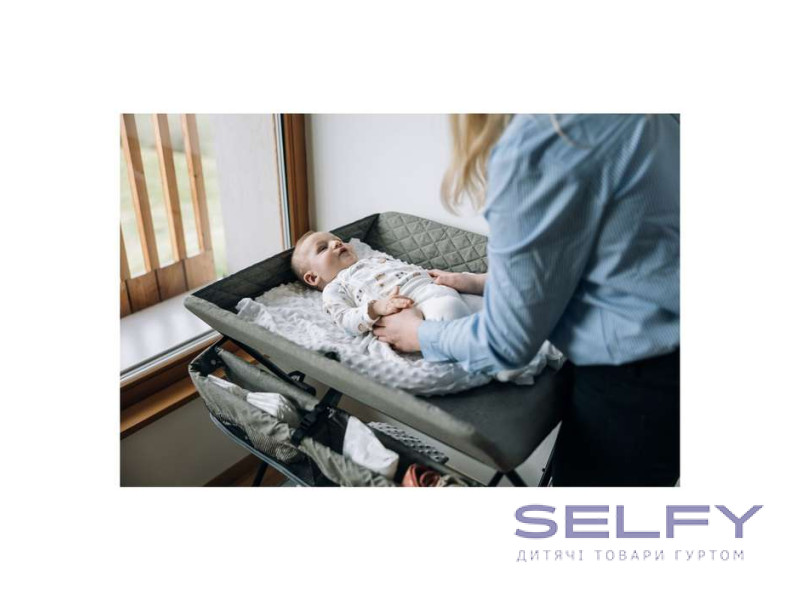 Портативний пеленальний столик FreeON Lia, grey, Фото 8