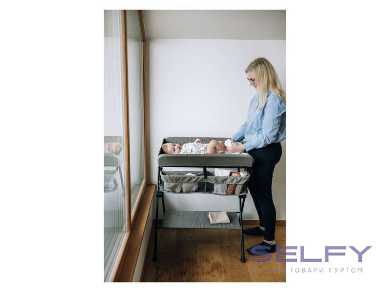 Портативний пеленальний столик FreeON Lia, grey, Фото 9