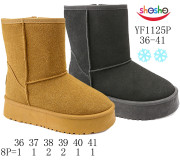 Уггі зимові ShoSho YF1125P brown 36-41