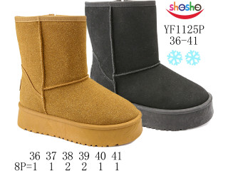 Уггі зимові Apawwa-ShoSho YF1125P black 36-41