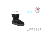 Уггі зимові ShoSho YF1145P black 36-41