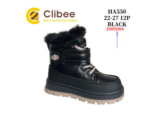 Черевики зимові Clibee HA550 black 22-27