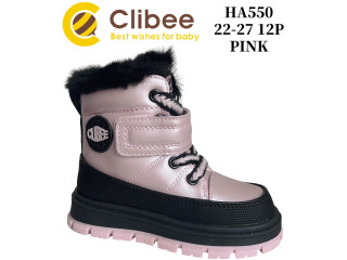 Черевики зимові Clibee HA550 pink 22-27