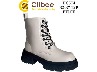 Черевики зимові Clibee HC574 beige 32-37