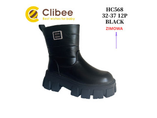 Черевики зимові Clibee HC568 black 32-37