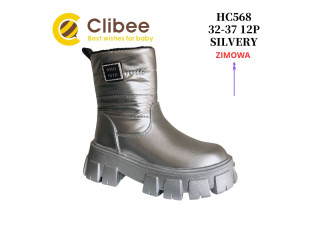 Черевики зимові Clibee HC568 silvery 32-37