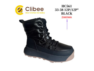 Черевики зимові Clibee HC561 black 33-38