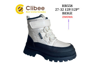 Черевики зимові Clibee  HB558 beige 27-32